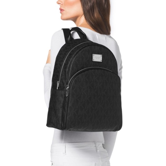 Michael Kors Handbags - Michael Kors | “Abbey” Jet Set Monogram Backpack